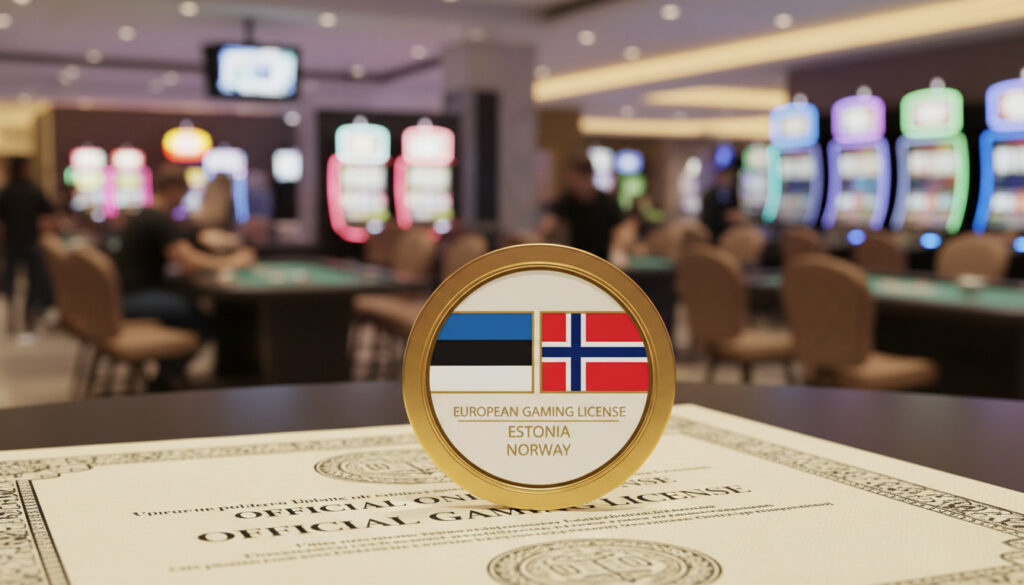 Estisk Lisensierte Casinoer for Norske Spillere