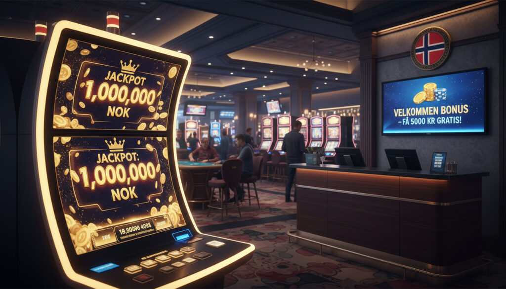 Gratis Penger på Casino ved Registrering for Norske Spillere