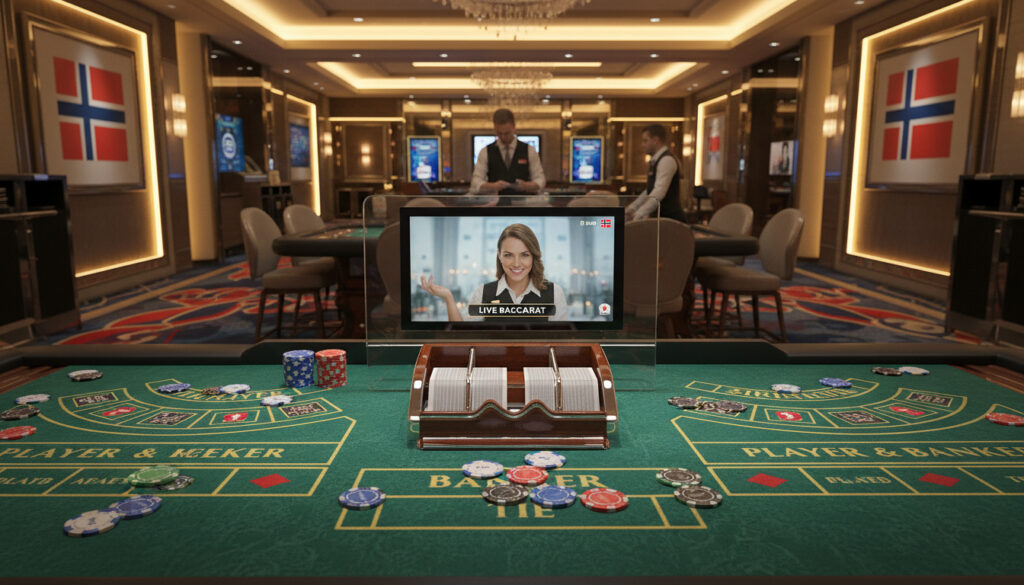 Komplett Live Baccarat Guide for Norske Spillere